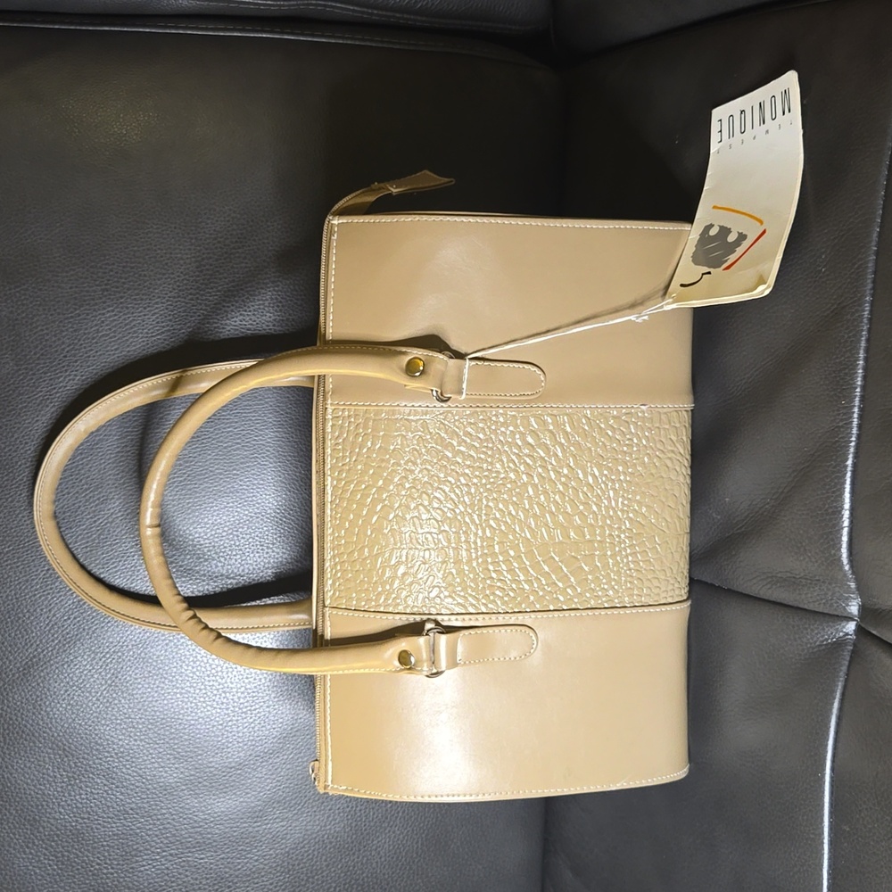 NWT - Monique Beige Shoulder Bag